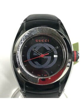 Gucci Watch Sink Rubber Black